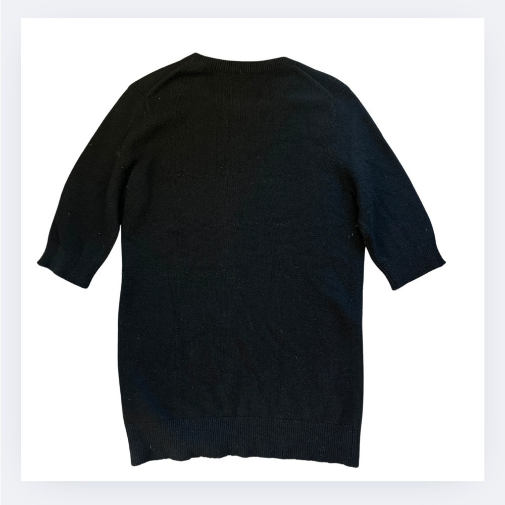 Vince Black Cashmere Tunic Sweater - Picture 3 of 9